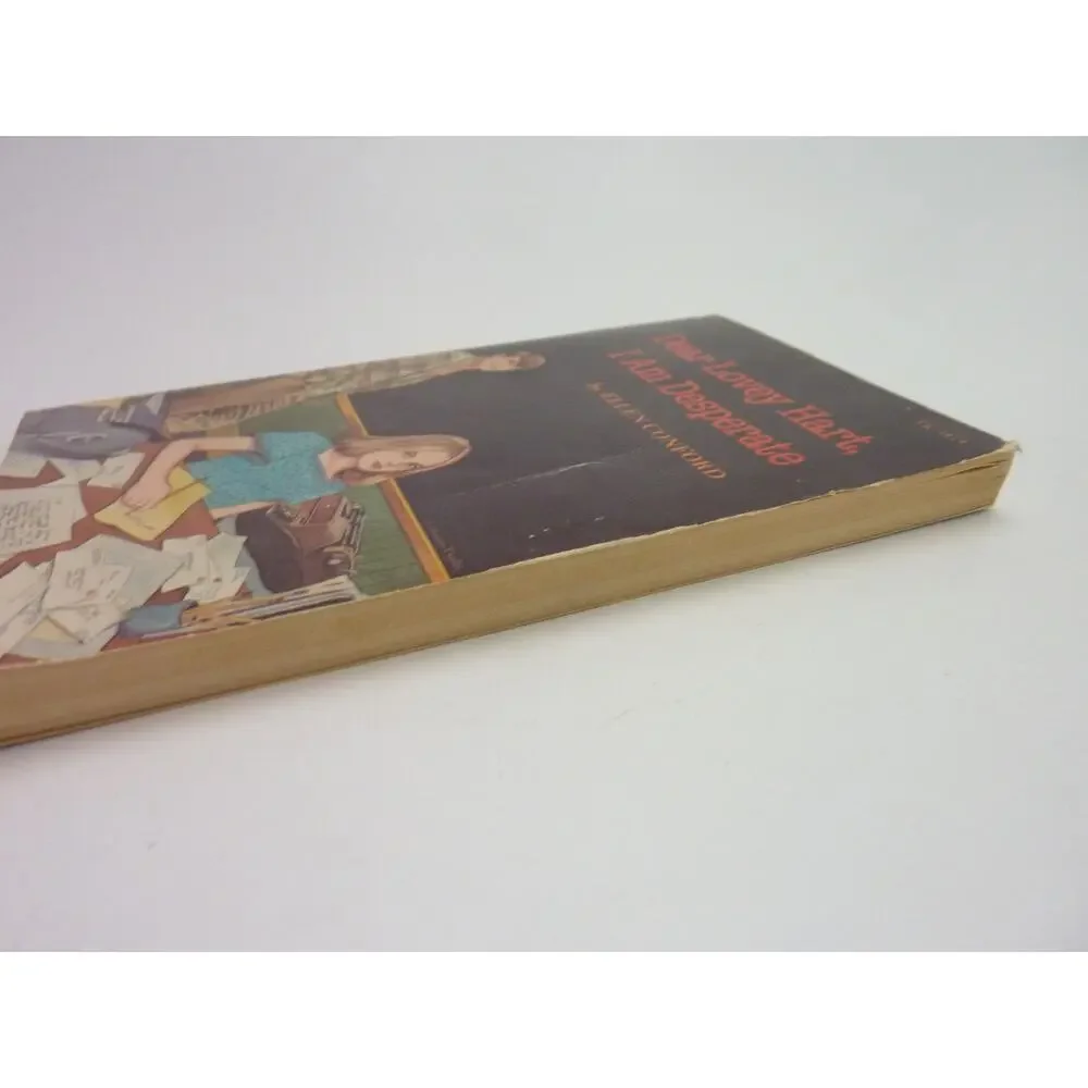 Vintage 1975 Dear Lovey Hart I Am Desperate Ellen Conford Paperback Book YA